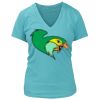 Women's Premium Deep V-Neck T-Shirt Thumbnail
