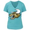 Women's Premium Deep V-Neck T-Shirt Thumbnail
