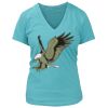 Women's Premium Deep V-Neck T-Shirt Thumbnail