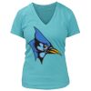 Women's Premium Deep V-Neck T-Shirt Thumbnail