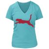 Women's Premium Deep V-Neck T-Shirt Thumbnail