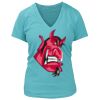 Women's Premium Deep V-Neck T-Shirt Thumbnail