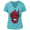 Women's Premium Deep V-Neck T-Shirt Thumbnail