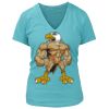 Women's Premium Deep V-Neck T-Shirt Thumbnail