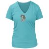 Women's Premium Deep V-Neck T-Shirt Thumbnail