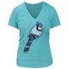 Women's Premium Deep V-Neck T-Shirt Thumbnail