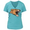 Women's Premium Deep V-Neck T-Shirt Thumbnail