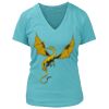 Women's Premium Deep V-Neck T-Shirt Thumbnail