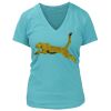 Women's Premium Deep V-Neck T-Shirt Thumbnail