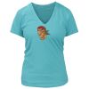 Women's Premium Deep V-Neck T-Shirt Thumbnail