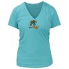 Women's Premium Deep V-Neck T-Shirt Thumbnail
