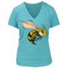 Women's Premium Deep V-Neck T-Shirt Thumbnail