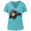 Women's Premium Deep V-Neck T-Shirt Thumbnail