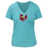 Women's Premium Deep V-Neck T-Shirt Thumbnail