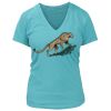 Women's Premium Deep V-Neck T-Shirt Thumbnail