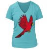 Women's Premium Deep V-Neck T-Shirt Thumbnail