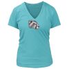 Women's Premium Deep V-Neck T-Shirt Thumbnail