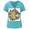 Women's Premium Deep V-Neck T-Shirt Thumbnail