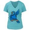 Women's Premium Deep V-Neck T-Shirt Thumbnail
