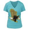 Women's Premium Deep V-Neck T-Shirt Thumbnail