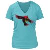 Women's Premium Deep V-Neck T-Shirt Thumbnail