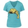 Women's Premium Deep V-Neck T-Shirt Thumbnail