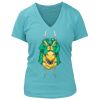 Women's Premium Deep V-Neck T-Shirt Thumbnail