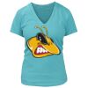 Women's Premium Deep V-Neck T-Shirt Thumbnail