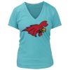 Women's Premium Deep V-Neck T-Shirt Thumbnail