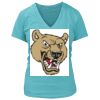 Women's Premium Deep V-Neck T-Shirt Thumbnail