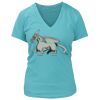 Women's Premium Deep V-Neck T-Shirt Thumbnail