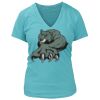 Women's Premium Deep V-Neck T-Shirt Thumbnail