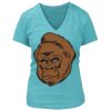 Women's Premium Deep V-Neck T-Shirt Thumbnail