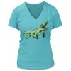 Women's Premium Deep V-Neck T-Shirt Thumbnail