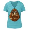 Women's Premium Deep V-Neck T-Shirt Thumbnail