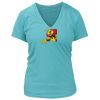 Women's Premium Deep V-Neck T-Shirt Thumbnail