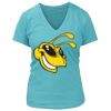 Women's Premium Deep V-Neck T-Shirt Thumbnail