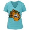 Women's Premium Deep V-Neck T-Shirt Thumbnail