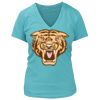 Women's Premium Deep V-Neck T-Shirt Thumbnail