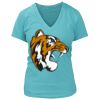 Women's Premium Deep V-Neck T-Shirt Thumbnail