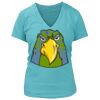 Women's Premium Deep V-Neck T-Shirt Thumbnail