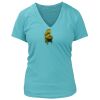 Women's Premium Deep V-Neck T-Shirt Thumbnail