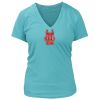 Women's Premium Deep V-Neck T-Shirt Thumbnail