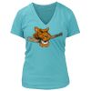 Women's Premium Deep V-Neck T-Shirt Thumbnail