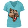 Women's Premium Deep V-Neck T-Shirt Thumbnail