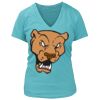 Women's Premium Deep V-Neck T-Shirt Thumbnail
