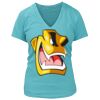 Women's Premium Deep V-Neck T-Shirt Thumbnail