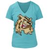 Women's Premium Deep V-Neck T-Shirt Thumbnail