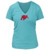 Women's Premium Deep V-Neck T-Shirt Thumbnail