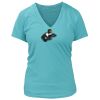 Women's Premium Deep V-Neck T-Shirt Thumbnail